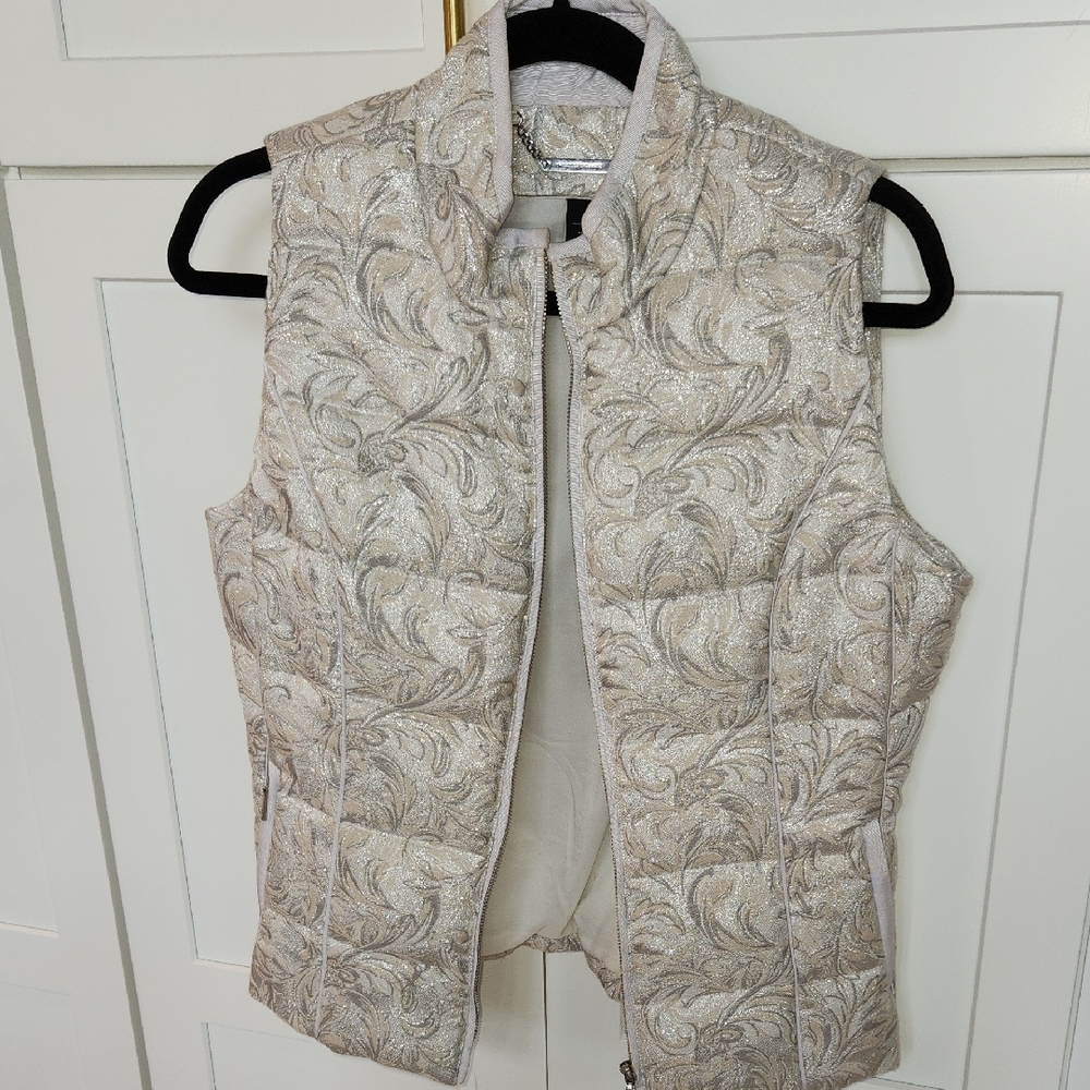 White House Black Market Puffer Vest